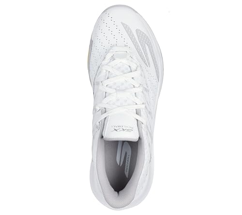 Skechers Men's Viper Court Rally Pickleball Sneaker, White, 11