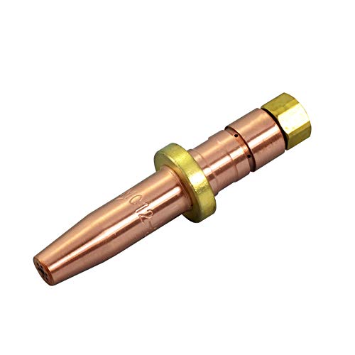 RIVERWELD Acetylene Cutting Tip MC12 size 3 & MC12-3 for Smith-Style Oxygen Oxy Oxyfuel Cutter Torch Made of Copper