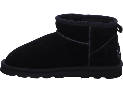 s.Oliver Damen Boots aus Leder Gefüttert, Schwarz (Black), 36 EU