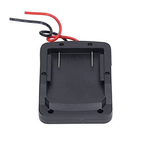 MasYosh Adaptador de Batería de Litio, Base de Carga ABS para Baterías de 18 V con Superficie Esmaltada, Compatible con Bicicletas Eléctricas, Monopatines, Coches de Juguete