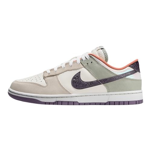 Nike Dunk Low Retro SE Men's Shoes (HV5750-133, Sail/Light Bone/Jade Horizon/Gridiron)