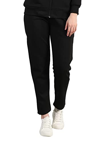 Image of CHKOKKO Women High Rise Gym Wear Sports Fitness Relaxed Track Pant