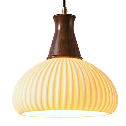 Lampe suspendue industrielle E27 en céramique pour salon et balcon
