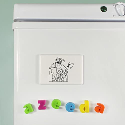 'Viking With Axe' Fridge Magnet (Fm00034360) #TOP1