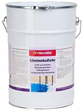 novatic Schwimmbadfarbe (30 KG, RAL5012 lichtblau) Cover