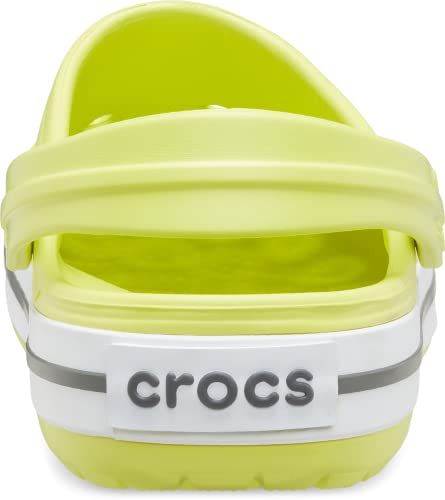 Image of Crocs Unisex Men's and Women's Crocband Clog, Citrus, 15 US