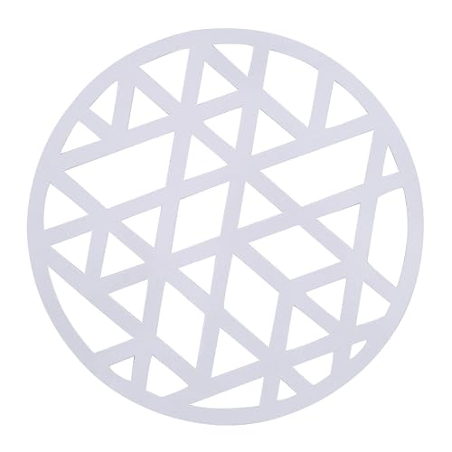 Fun Express Laser-Cut Chargers White - 24 Ct