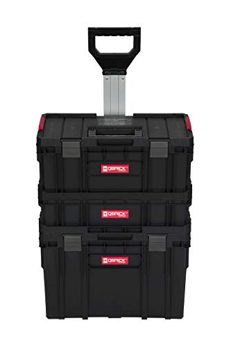 XL Werkzeugtrolley, Werkstattkoffer Set, Werkstattwagen Set aus"Q-Brick" Serie mit viel Zubehör! B x T x H in cm: 53 x 38 x 98 cm ! Der mobile Alleskönner - Privat & Gewerbe (Set 3) – Bild 5