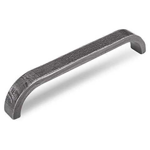SCHÜCO ALU COMPETENCE Möbelgriff Bernd Kommodengriff Griff BA 160 mm Eisen antik dunkel Design trifft Cover