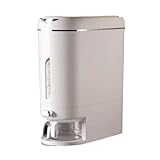 真空米櫃 5kg 米びつ Rcuihak こめびつ スリム ボタン押しタイプ 5kg 10kg 水洗い 密閉性アップ防湿 虫除け 無洗米 お米収納 無洗米対応 ケース 省スペース 洗える 台所 キッチン コンパクト 米びつ 冷蔵庫 ライスストッカー