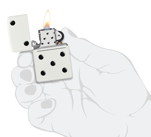 Encendedor de bolsillo Zippo diseño Domino miniatura 5
