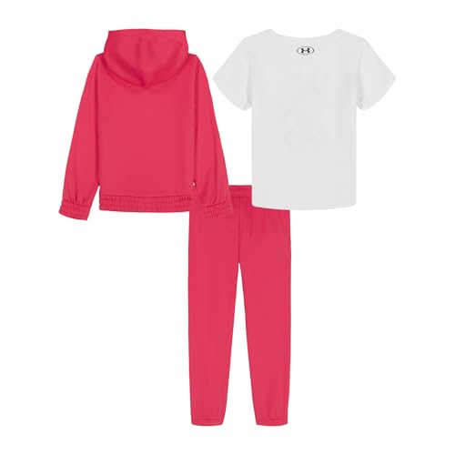 Under Armour Girls Hoodie Set, Bottoms & Hoodie, Lightweight & Relaxed Fit3