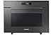 Samsung MC35R8088LC/ET Forno Microonde Combinato, 35 Litri, 1400 W, Grill XXL, con Piatto Doratore e Vaporiera, Nero