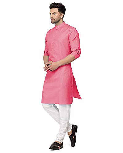 Image of Gauri Laxmi Enterprise Men's Cotton Kurta Pyjama Set