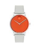 Movado Face Collection - Swiss Quartz Watch with 2H Movement, Leather Strap - Water Resistant 3ATM - Luxury Fashion Timepiece - Gift for Him and Her - 39mm