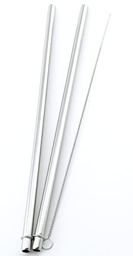2 pitillos de acero inoxidable para vaso Tervis 24 oz miniatura 5