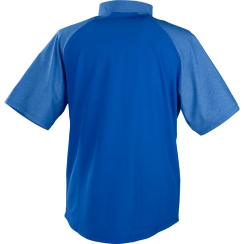 Image of Rawlings | Boy's Colorsync Short Sleeve Cage Jacket | Athletic Training Apparel | Youth Sizes | Multiple Colors