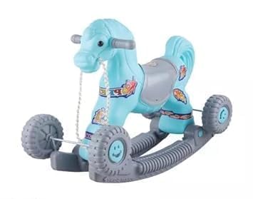 2 in 1 Baby Horse Rider for Kids 1-5 Years Birthday Gift for Kids/Boys/Girls/Horsey Rocker/Ride-on Toy for Kids (B0DF5NY9HD) Amazon Price History, Amazon Price Tracker