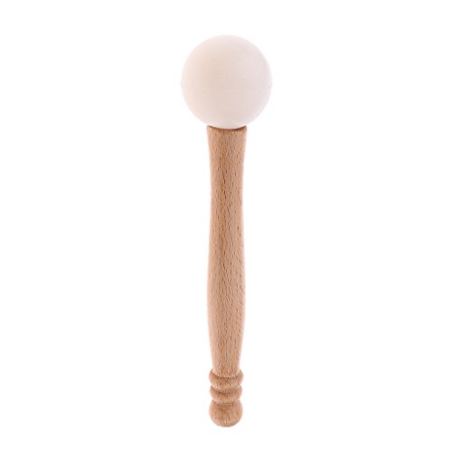 Martillo con Gomas de Tibetano Cuencas Cantas Budistas Partes de Percusión Cover