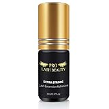 Eyelash Extension Glue 5 ml 1-2 Second Dry Time Extra Strong Lash Extension Glue by ProLashBeauty