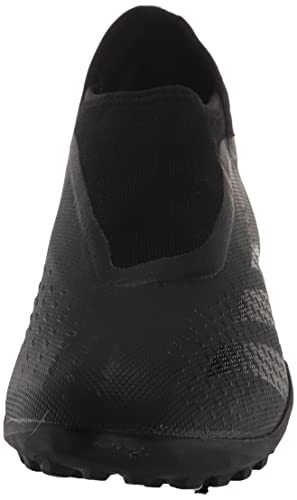 Adidas Unisex Predator Accuracy.3 Turf Soccer Shoe, Black/Black/White (Laceless), 11 Us Men #TOP1