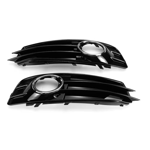 Grille phare antibrouillard A3 8P 2009-2012 calandre inférieure pare-chocs avant chrome silver