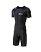 Produktbild Sikma Herren Radsport-Skinsuit, gepolstert, einteilig, Trisuit, Bike-Top, kurz, Schwarz , L