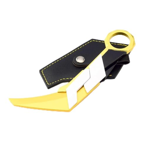 FITFFTFU Game Valorant Jett Omen Phoenix Viper Waffe Schwert Messer Themed Schlüsselanhänger und Charms Kawaii Sammlerstücke Geschenke geeignet für Männer und Frauen Cosplay und Desktop-Display