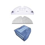 Water Tank Dust Box With Filters,Compatible For Roborock,Q7 Max Q7 + T8,Vacuum Cleaner Tray Accessories(Black 3pcs)