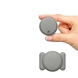 Collier GPS Chat,GPS Chien Compatible iOS et Android, Suivi GPS en Temps Réel, Lecture de l'historique des Déplacements sur 7 Jours, Étanche Collier Chat GPS  Gris