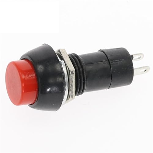Interruptor pulsador momentáneo de plástico de 2 pines PBS-11A de 3A para microcontroladores 6