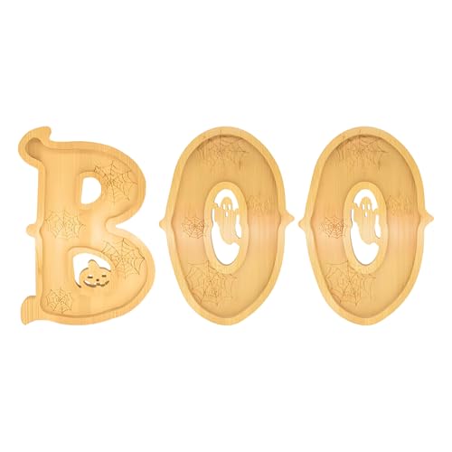 Tabla de quesos de Halloween, bandeja de queso – Bandeja decorativa para aperitivos para cocina, apartamento, sala de estar, mesa de interior y restaurante