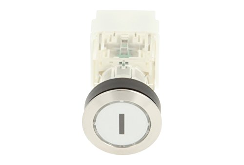 Schlegel 23.000.616 Push Button Stainless Steel, Clear Button Cap, Identification Plate I, Push Contact Sensor 1 N/O Contact - Image 4