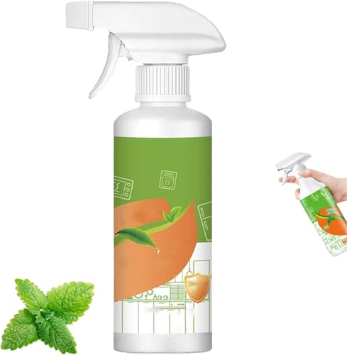 Fly Cleanse Natural Formula Household Appliance Cleaner, Heavy-Duty Degreaser Spray, suitable for ovens, stoves, range hoods, et