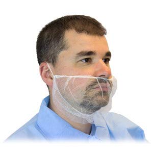 Polypropylene Beard Cover, White (1000 Per Case)