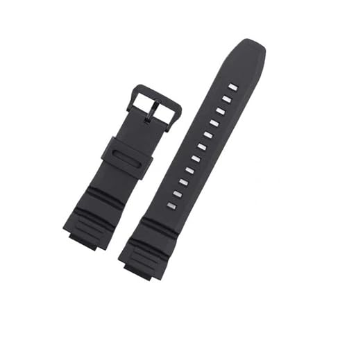 [�V�E�ł�] Men 16mm Resin Watch Band Accessories Compatible With Casio MCW-100H 110H W-S220 HDDS100 5434 Watch Strap Rubber Sport Wr