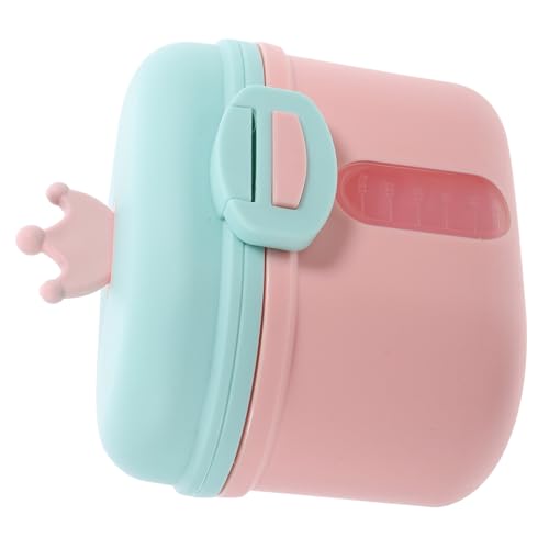 KAILIKETIY 粉ミルクディスペンサー 携帯用 粉乳貯蔵容器 スプーン付き 旅行に便利 軽量 ミルクパウダー用 密閉設計で清潔保持