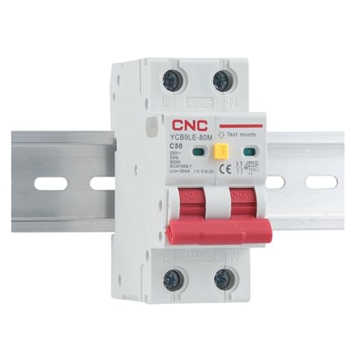 Interruptor diferencial RCBO 4P 20A con proteccion contra sobrecorriente 4