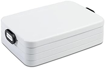 Mepal  Lunch Box Take a Break Midi  Nordic Green  Capacity 900 ml  Compartment Lunch Box  Ideal for Meal Prep  Sandwich Box - Dishwasher Safe