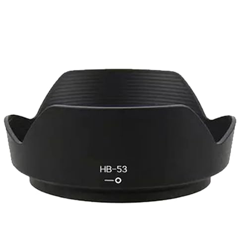 Braleto Parasoleil HB-53 pour Objectif Nikon AF-S 24-120mm f/4G Ed VR Parasoleil Accessoires pour Objectif d'appareil Photo protège l'objectif et évite Les Reflets