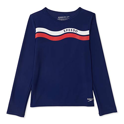 Image of Speedo Girl's Uv Swim Shirt Long Sleeve Rashguard