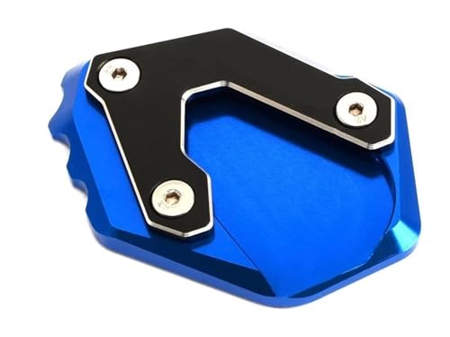 R1250GS �A�h�x���`���[ R1200GS LC 2018-2019 F850GS F750GS �I�[�g�o�C CNC �L�b�N�X�^���h �T�C�h�X�^���h �g��v���[�g �����p�b�h �T�C�h�X�^���h �L�b�N�v���[�g(Blue C)