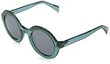 Custodia protettiva inclusa Just Cavalli JC747S 93C 47 Gafas de Sol, Verde (Verde Chiaro Luc/Fumo Specchiato), Mujer
