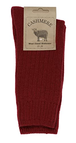 Image of Womens Fine Cashmere and Merino Wool Super Soft Socks