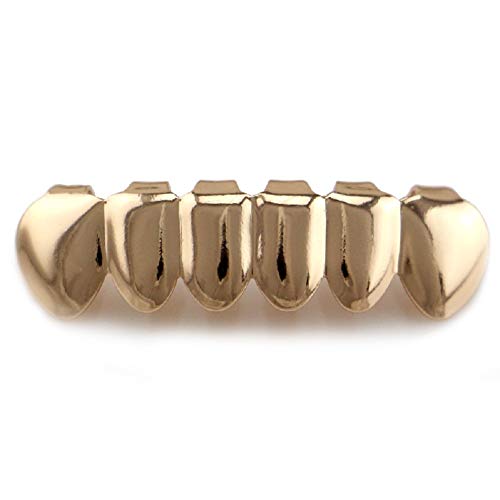 Grills para dientes con baño de oro 18k OOCC miniatura 2