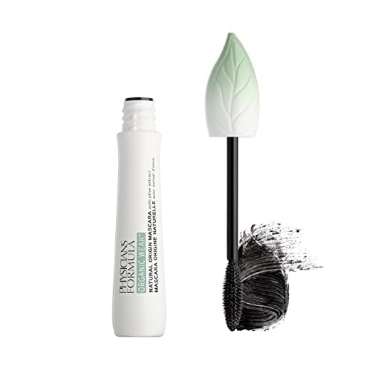 Organic Mascara By Physicians Formula Organic Wear All Natural Origin Mascara, Organic Makeup, Black, Dermatologist Test