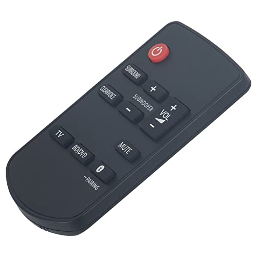 N2QAYC000103 Remote Replaced for PANASONIC Sound Bar SC-HTB18 SC-HTB18EB SC-HTB18GN SC-HTB18EB-K SC-HTB18GJ-K SBHTB18 SCHTB18 SCHTB18EB SC-HTB18-EB SCHTB18EB-K SCHTB18EG SC-HTB18-EG SCHTB18GN SUHTB18 - Image 3