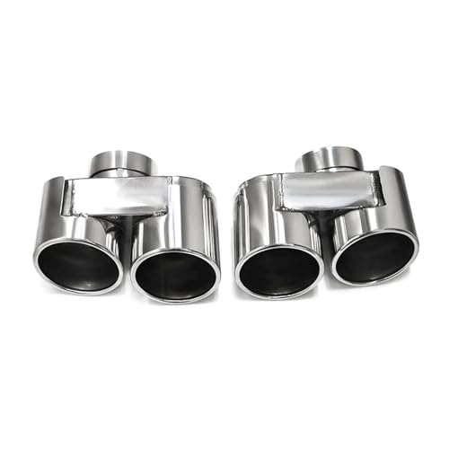 Embout d'échappement quadruple BMW G20 G21 en fibre de carbone et acier inoxydable