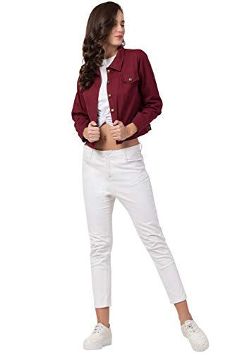 FUNDAY FASHION Men's Denim Blend Standard Length Jacket