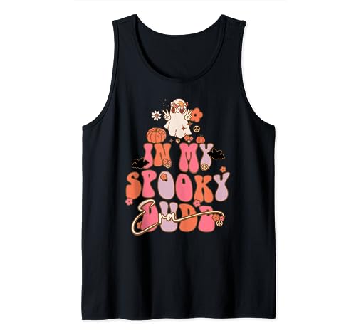 In My Spooky Dude Era Halloween Cute Boo Hombres Mujeres Niños Camiseta sin Mangas
